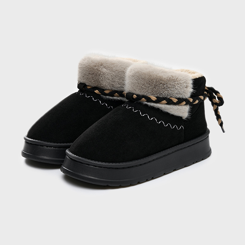 2024 new free shipping designer boots snow fur furry flurry winter boots ankle shoes platform martin boot womens booties