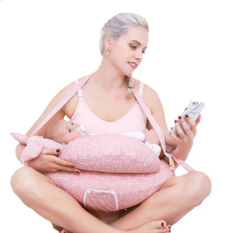 Breast feeding equipment nursing pillow waist protection lazy person sitting on the back cushion holding baby 241105
