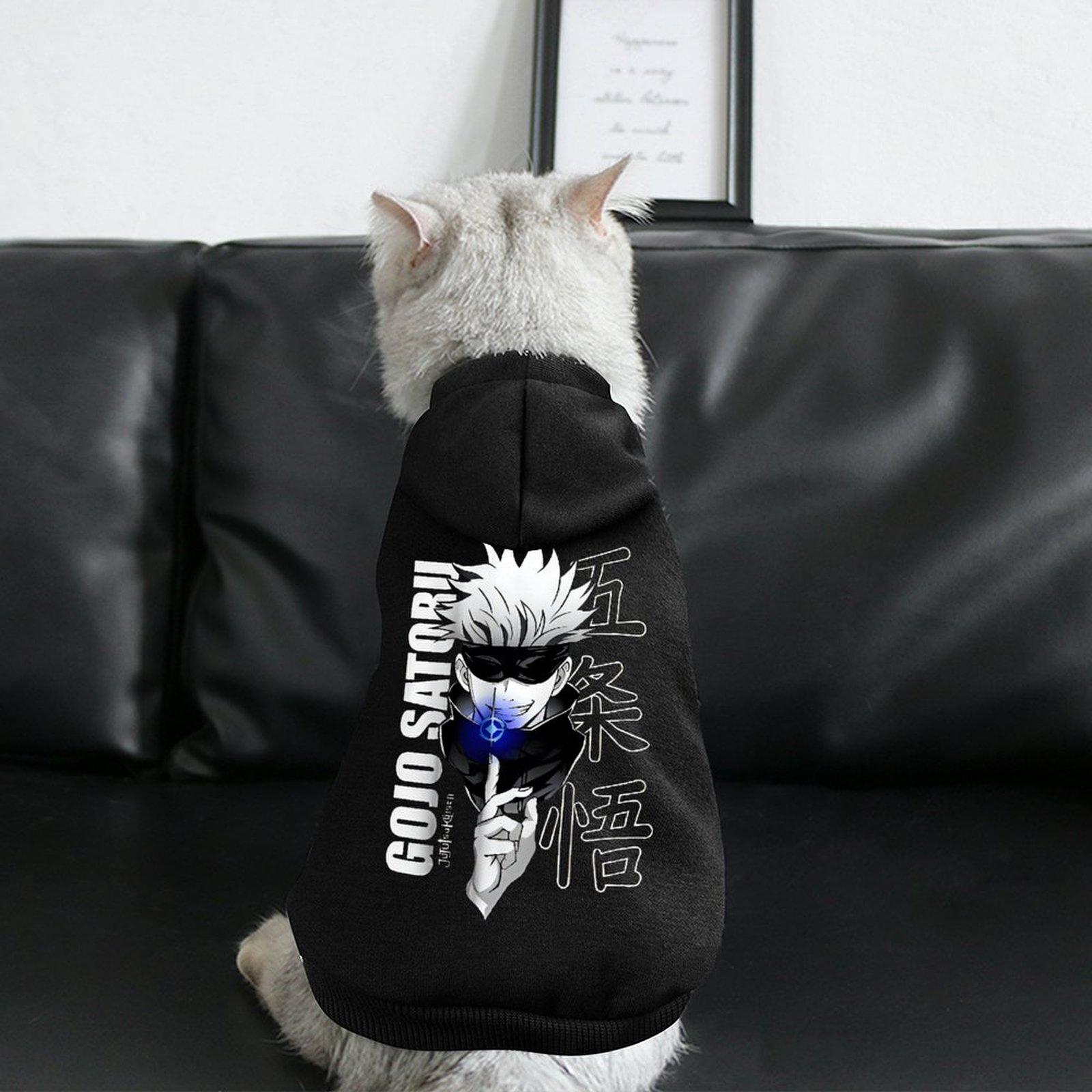 New Dog Sweatshirts Breathable Soft Outdoor Dog Hoodie DIY Anime Terylene health cloth Comfortable Pet Hoody