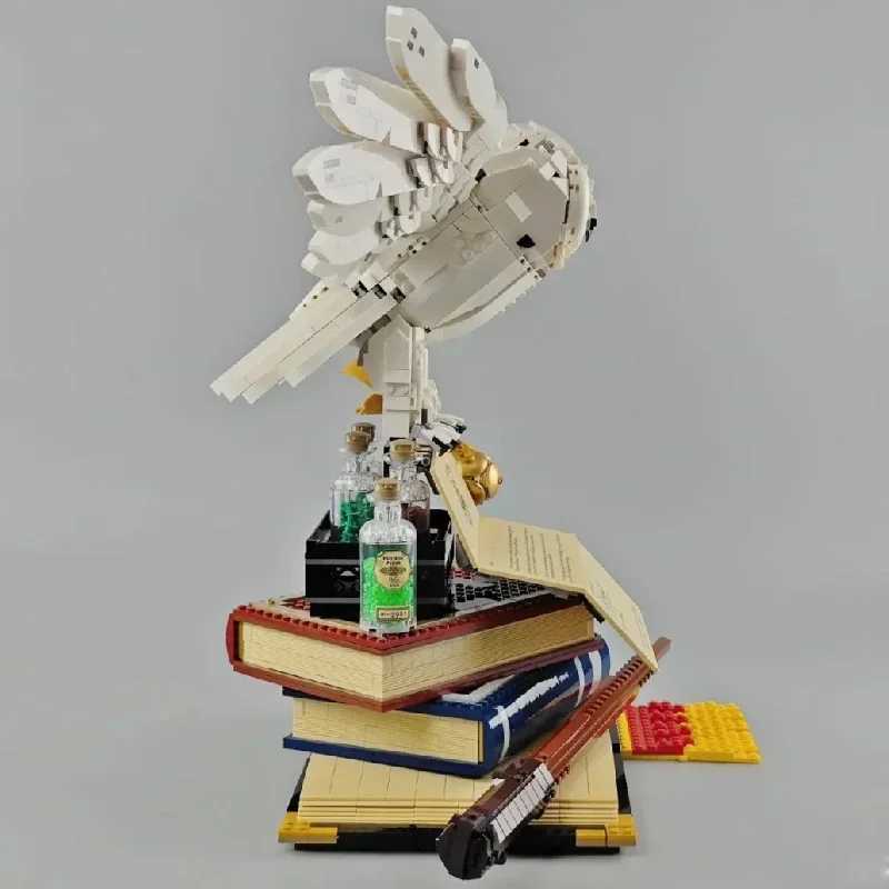 Free shipping Magic Owl Building Blocks Assembly Model 20th Anniversary Collectors Edition Set Adult Toys Boys Childrens Gifts 3010pcs