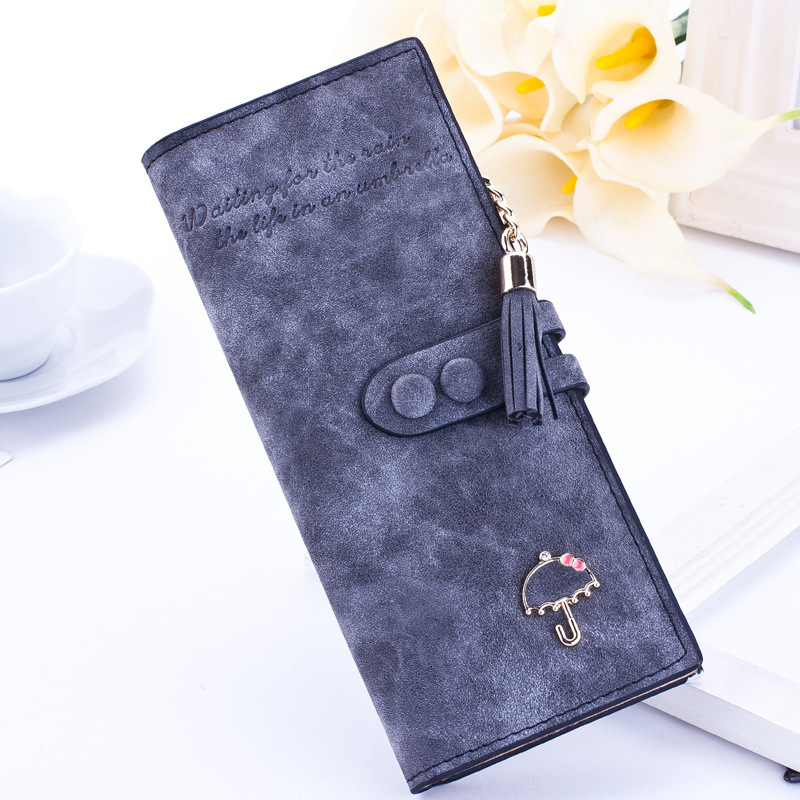 New women's long zipper Korean version multifunctional handbag designer wallet