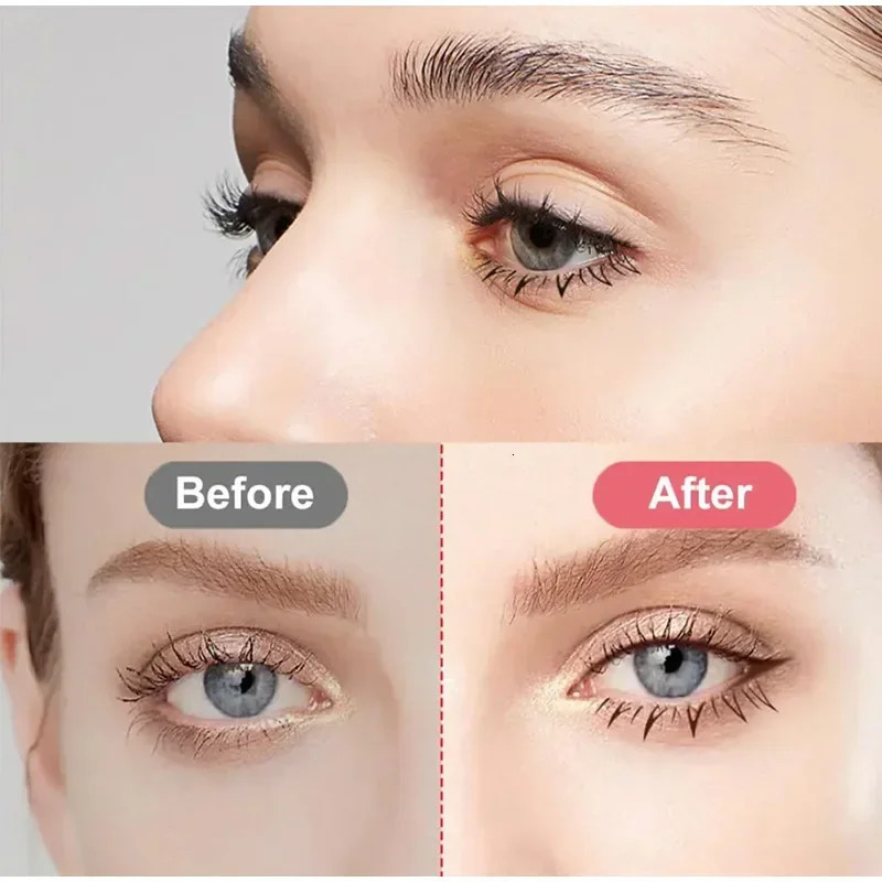 Eyelash 2 In 1 Eye Liner Dezone Lower Eyelash Stamp Professionnelle Eyelash Seal Eyeliner Pen Waterproof Sweatproof Eyeliner 241104