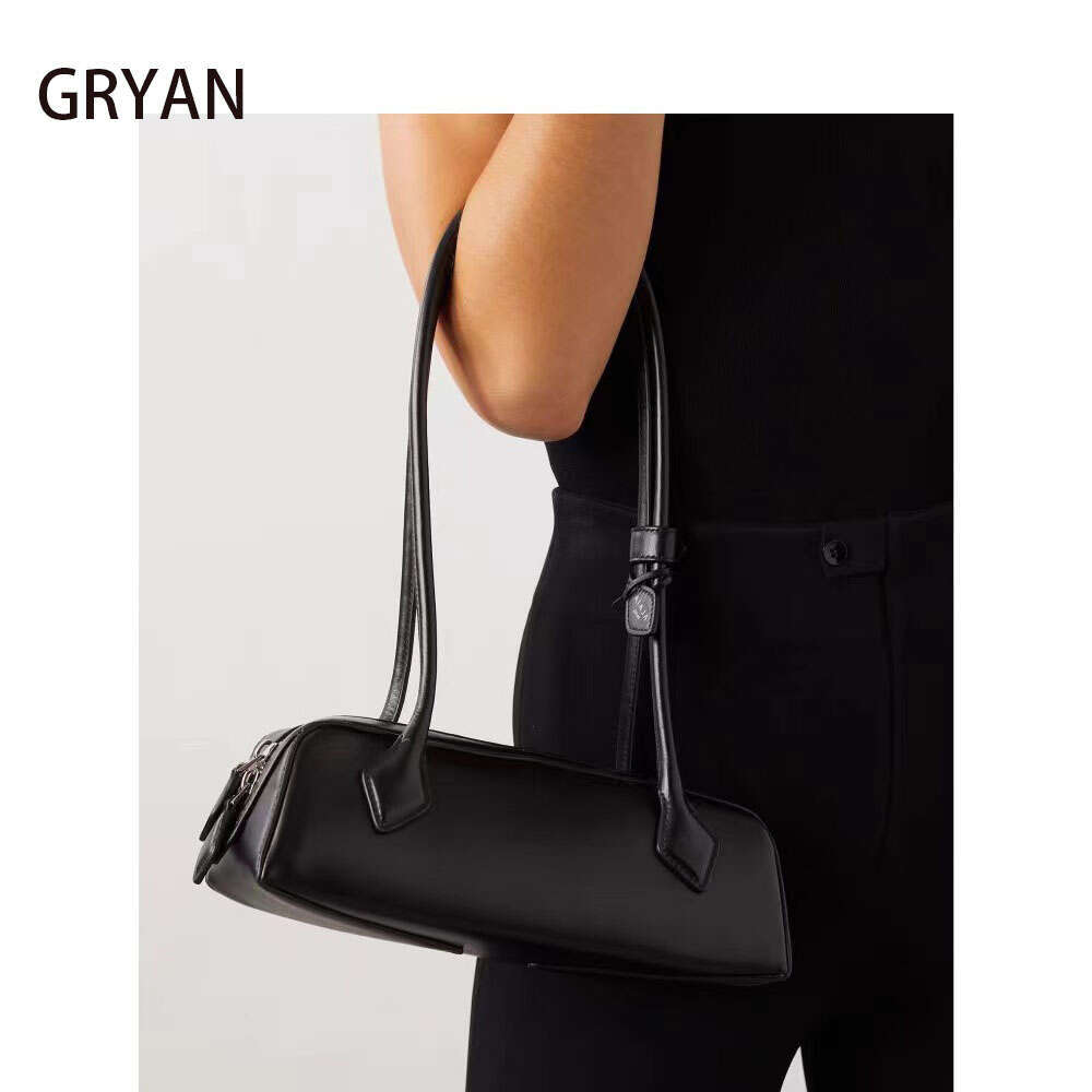 Advanced Sense Retro Ladies Shoulder Bags Trend 2024 Light Hot Sale Women Bolsas Femininas Genuine Leather Baguette Bag