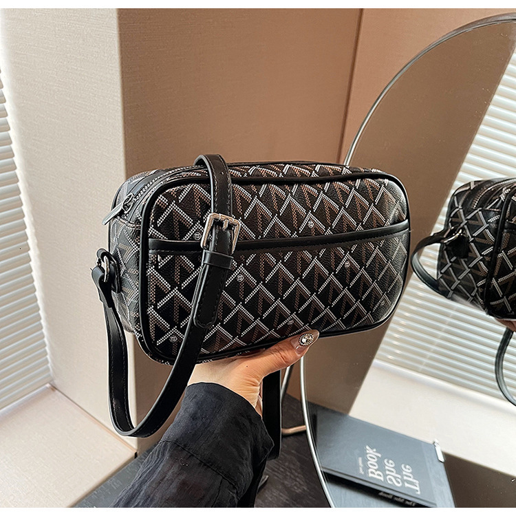High End For Women, Versatile New Fashionable Autumn Small Square Bag, Single Shoulder Crossbody Bag Designer Bags Handbags Women