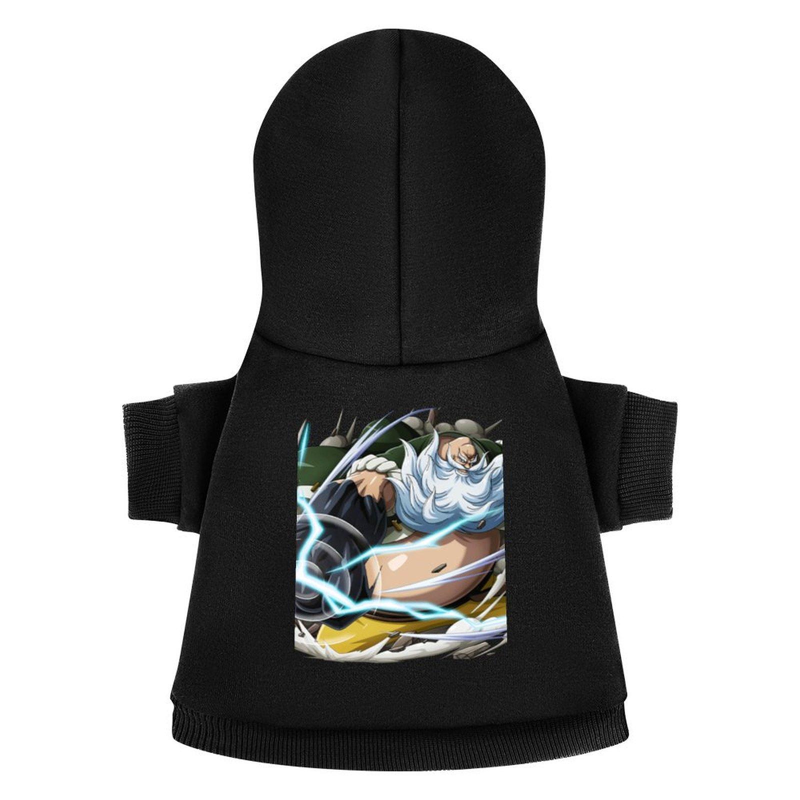 Classic Casual Dog Hoodies Pet Sleeve Streetwear Pet Hoodie Black Oversized Fine Fabrics Cool Design Top Hoodie