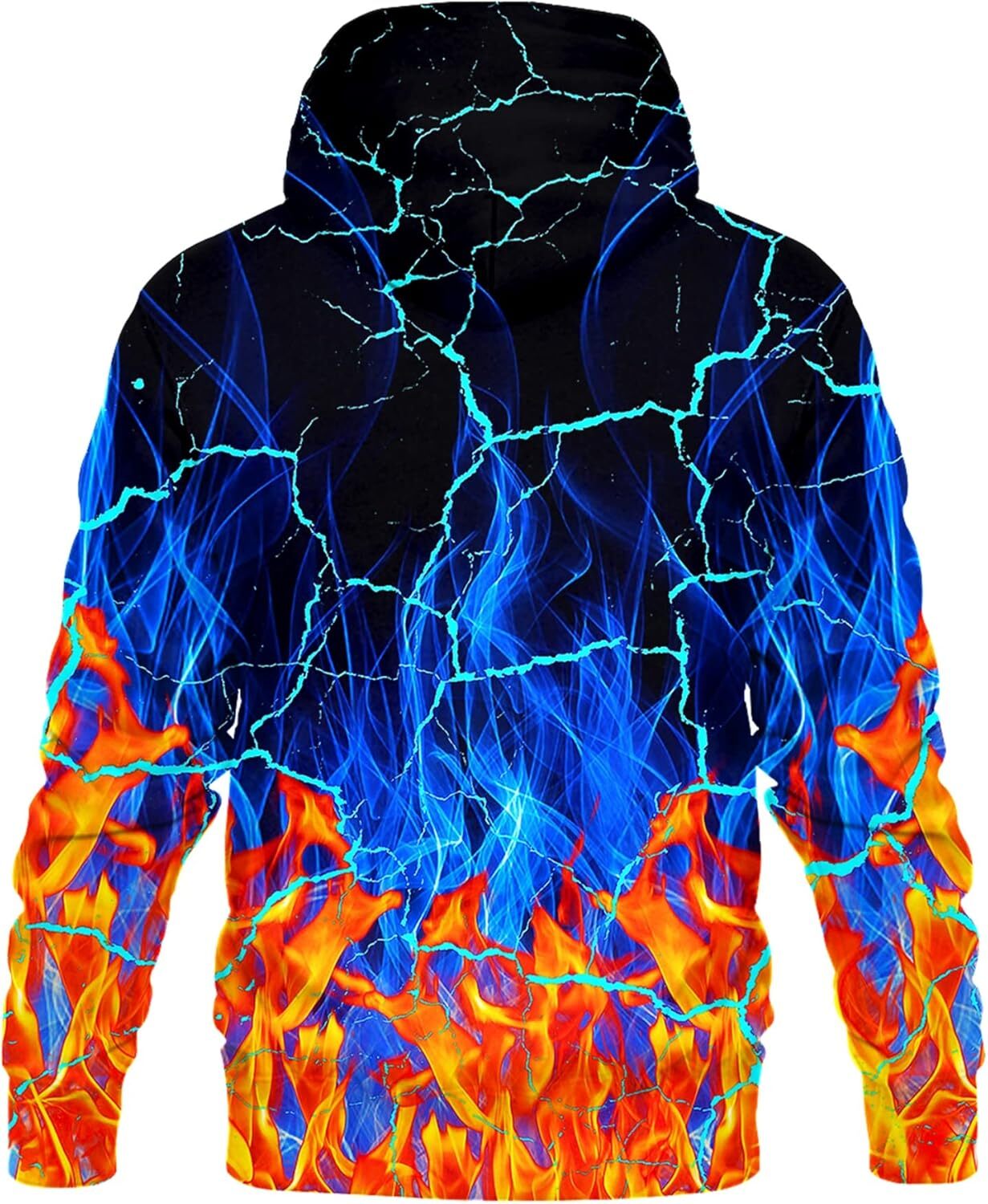 Hoodie for Mens Womens Unisex Graphic Print Hoodies 3D Colorful Novelty Design with Pocket Graphic Hoodies sweatshirt Fashionable, cool, and warm