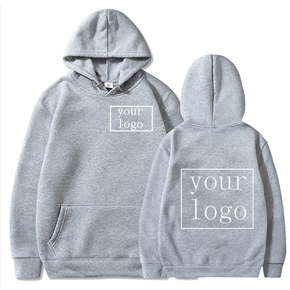 Custom Pattern Your Print Hoodies Men Woman Oversized Hoodie Hooded Sweatshirts Harajuku Pullovers Unisex Tracksuit Clothes 241104