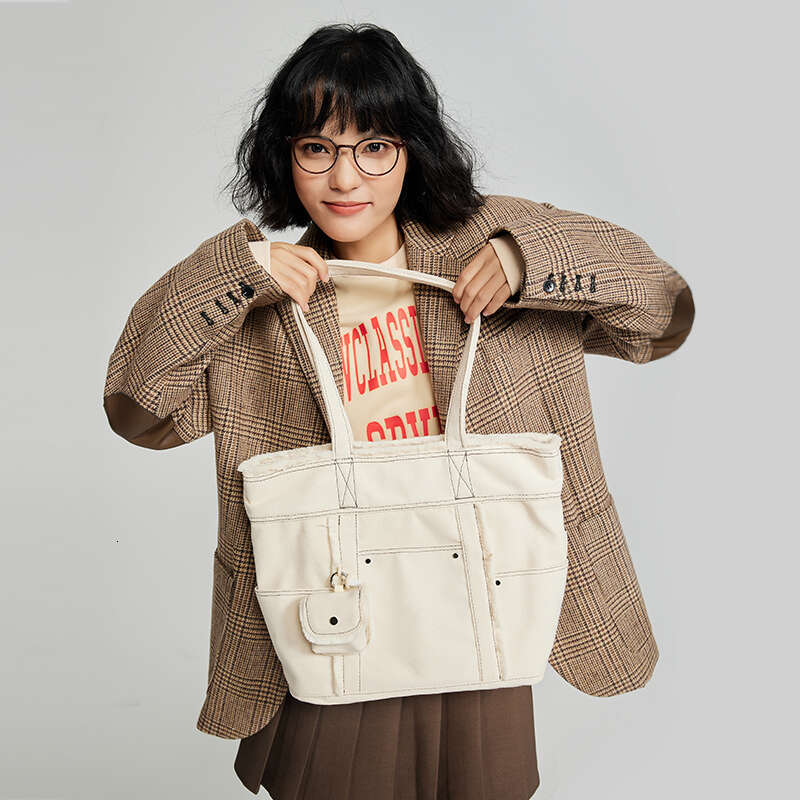 Designer Bag BAGSMART Women's Bags Canvas Travel Bag Eco Tote Bags University Handbags Large Korean Female Shoulder Bag