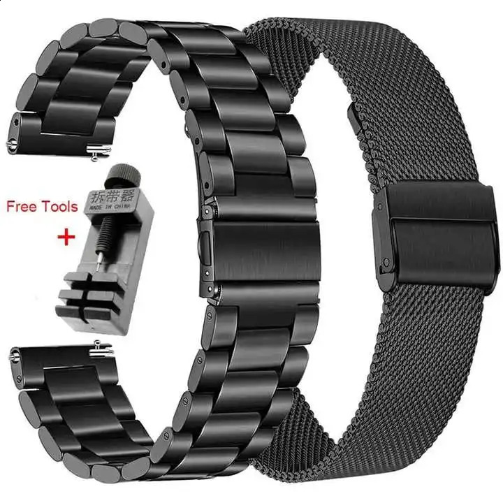 Stainless Steel Strap For Xiaomi Mi Watch Color Band Metal 22MM Quick Release Bracelet Amazfit Pace Stratos 3 2 2S GTR 47MM 241105