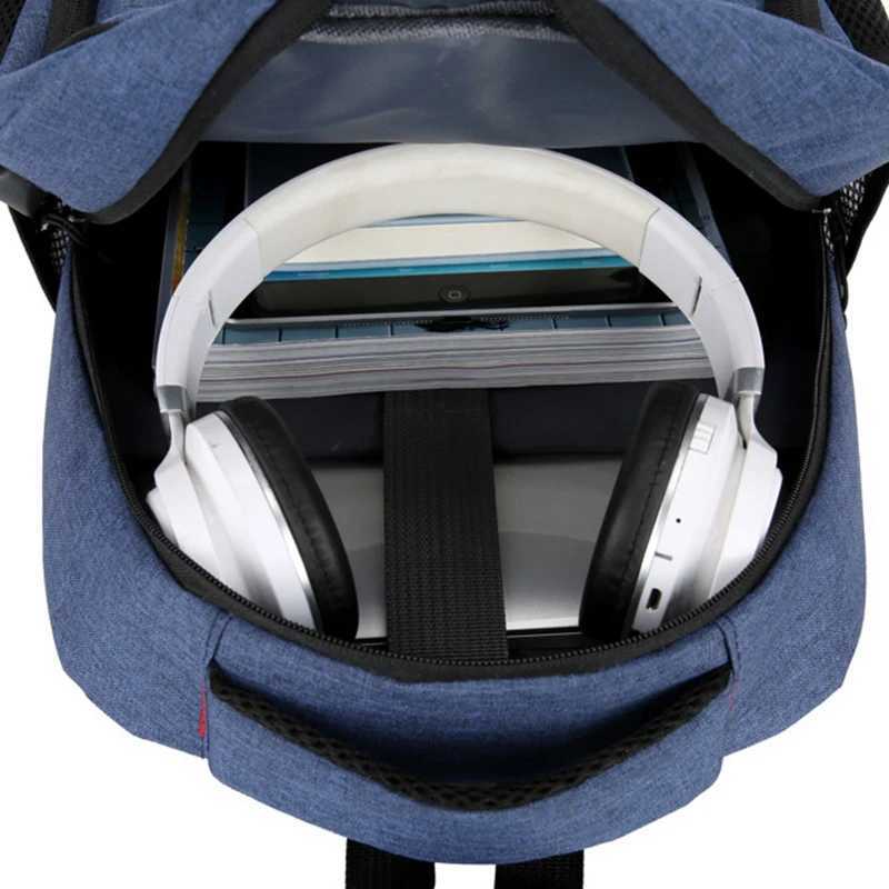 Men s Waterproof Backpack Ultra Lightweight Back Bag for Men Book Stylish 15 6" Notebook 241105
