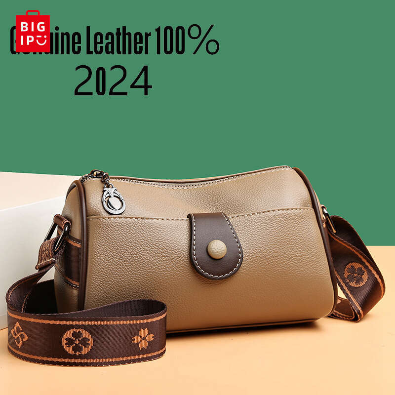 Designer Bag 2024 New High Quality Cowhide Women's Messenger Bag Fashion Designer Girl Pillow Bags Wallet Luxury Brand Tote Bolsos Sac A Main Sad