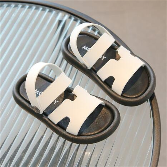 Kids Boy Girls Sandals Summer Toddler Baby Non-slip Soft Comfortable Shoes Fashion Cute Flower Print Children Slippers infant prewalker