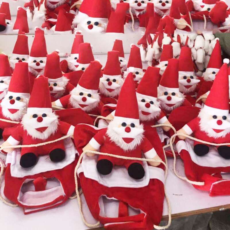 Novelty Funny Pet Christmas Riding Dress Warm Clothes Apparel Party Dressing up Cosplay Clothing for Small Large Dog Outfits