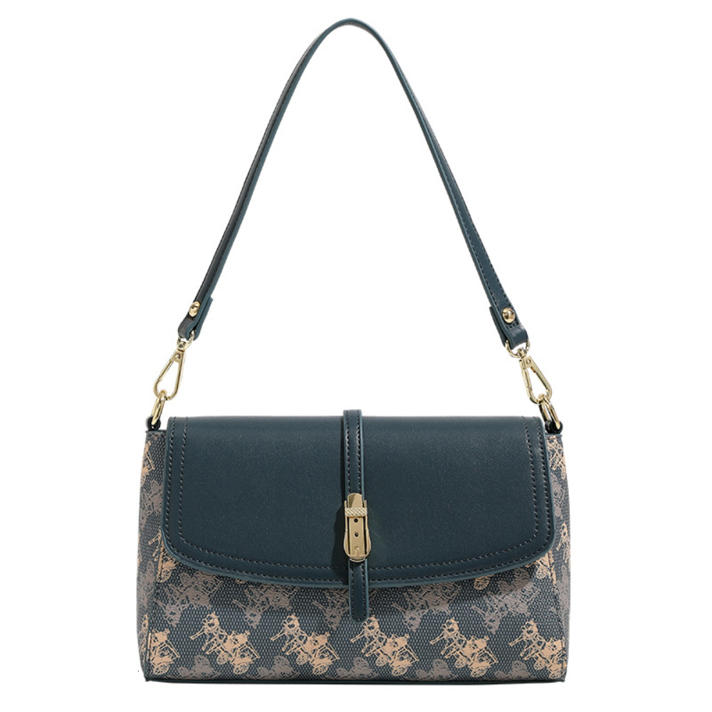 Printed 2024 New Large Capacity Simple Shoulder Female Brand Designer Trendy Women's Bag