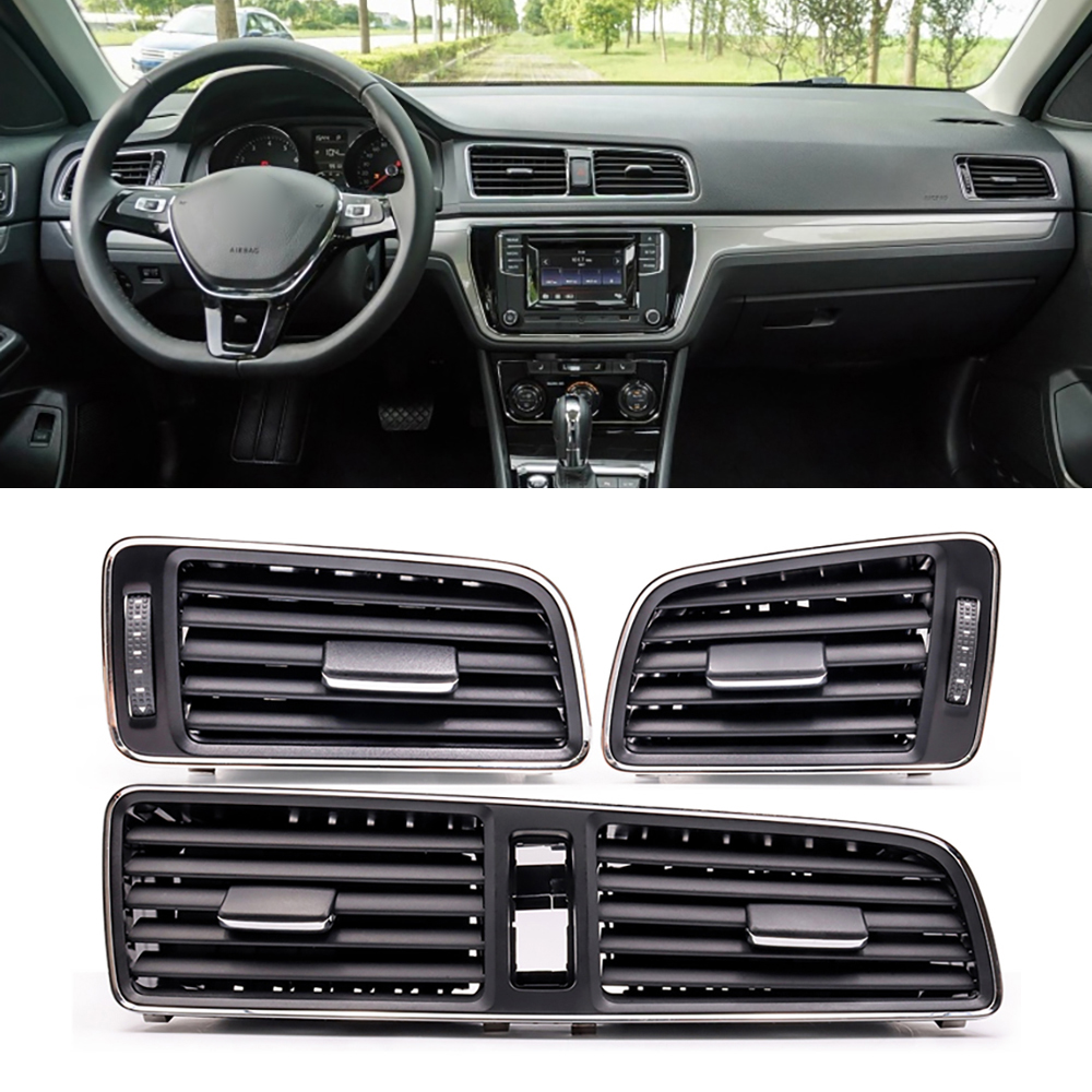 For VW 13-17 new Lavida instrument heating air outlet center console air conditioning outlet assembly