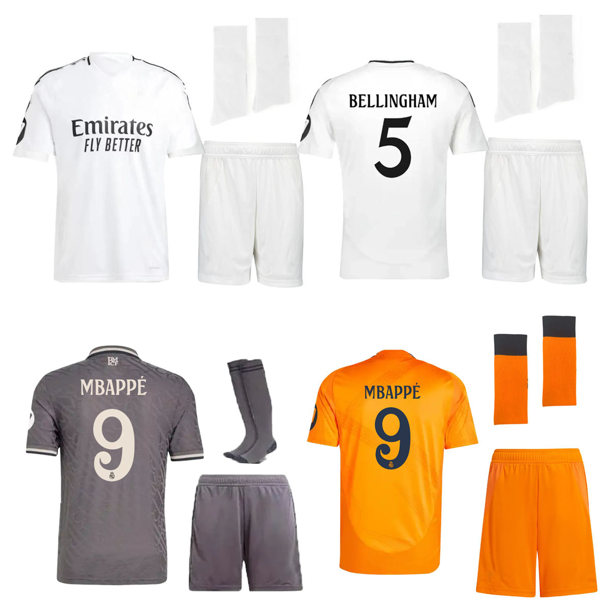 MBAPPE BELLINGHAM kids football kits 24 25 football shirt RODRYGO VINI JR REAL MODRIC MADRIDS camiseta de futbol 2024 2025 camisetas final match edition