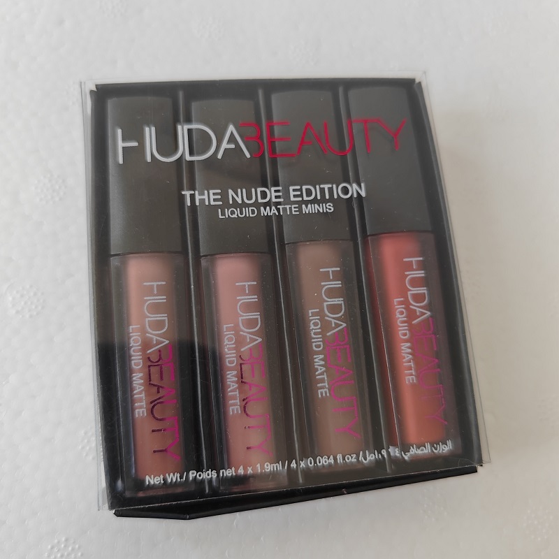 Makeup 4colors Lip Gloss Set matte waterproof non stick cup moisturizing Lasting Lipstick