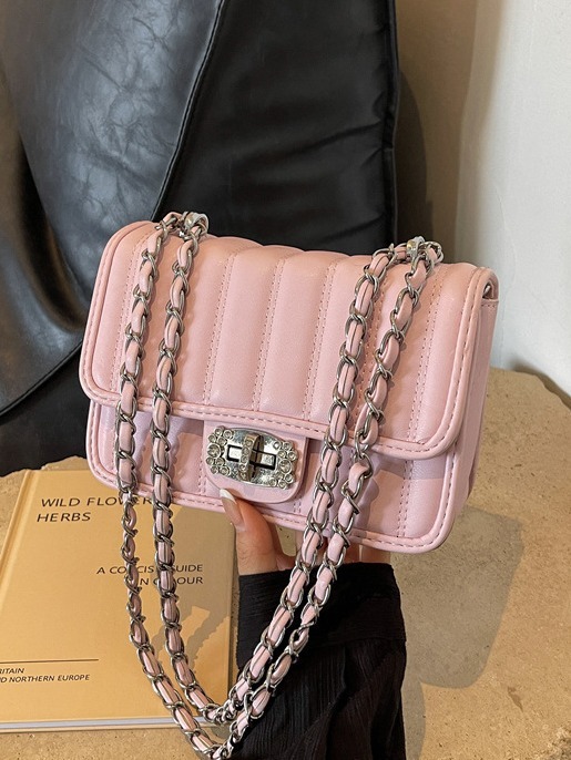 This Year's Popular Women's New Versatile Niche Diamond Grid Chain Autumn Crossbody Small Square Bag Designer Bags Handbags Women