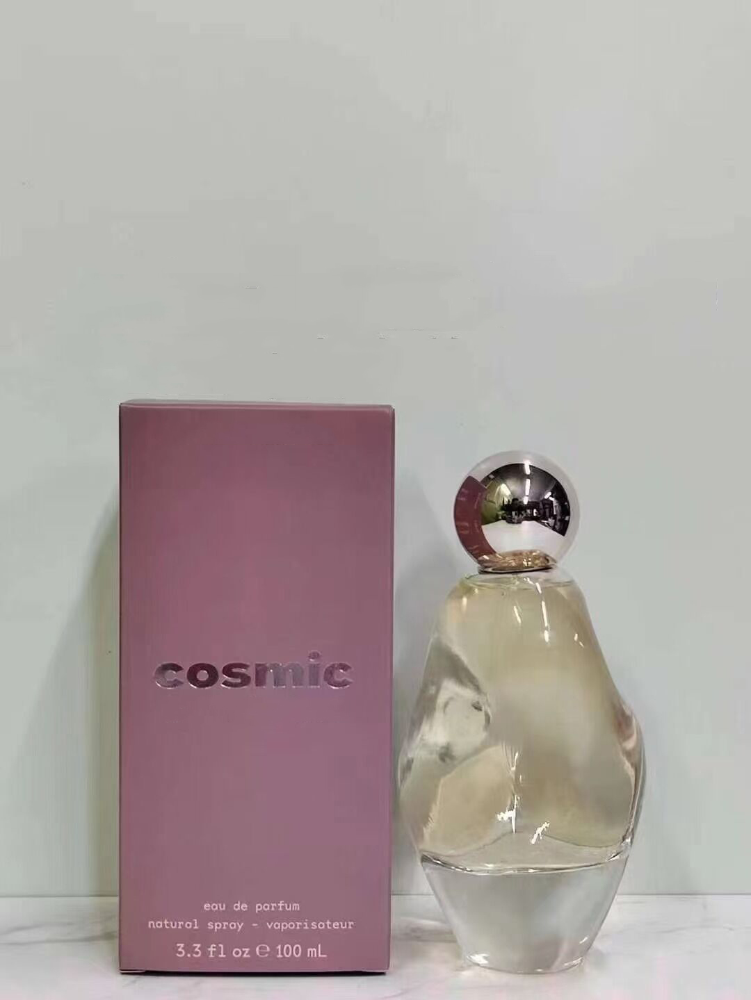 Cosmic Perfume 100ml Woman Fragrance Eau De Parfum 3.3oz Long Lasting Smell Kylei Cosmetics Brand Women Lady Girl Charming Pink Cologne Spray Body Mis
