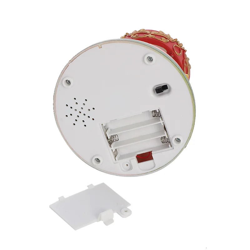 Christmas Carousel Decoration Luminous LED Music Ferris Wheel House Ornament Christmas Village Kids Gift Party Xmas Home Decor 241104