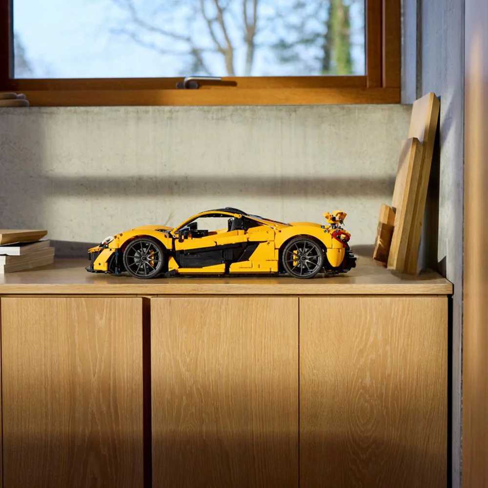 Blocks 2024 New P1 Super Racing Car Model Building Blocks 1 8 Assembly Set Bricks Technical Toys For Children Christmas GiftsY241105KUGR