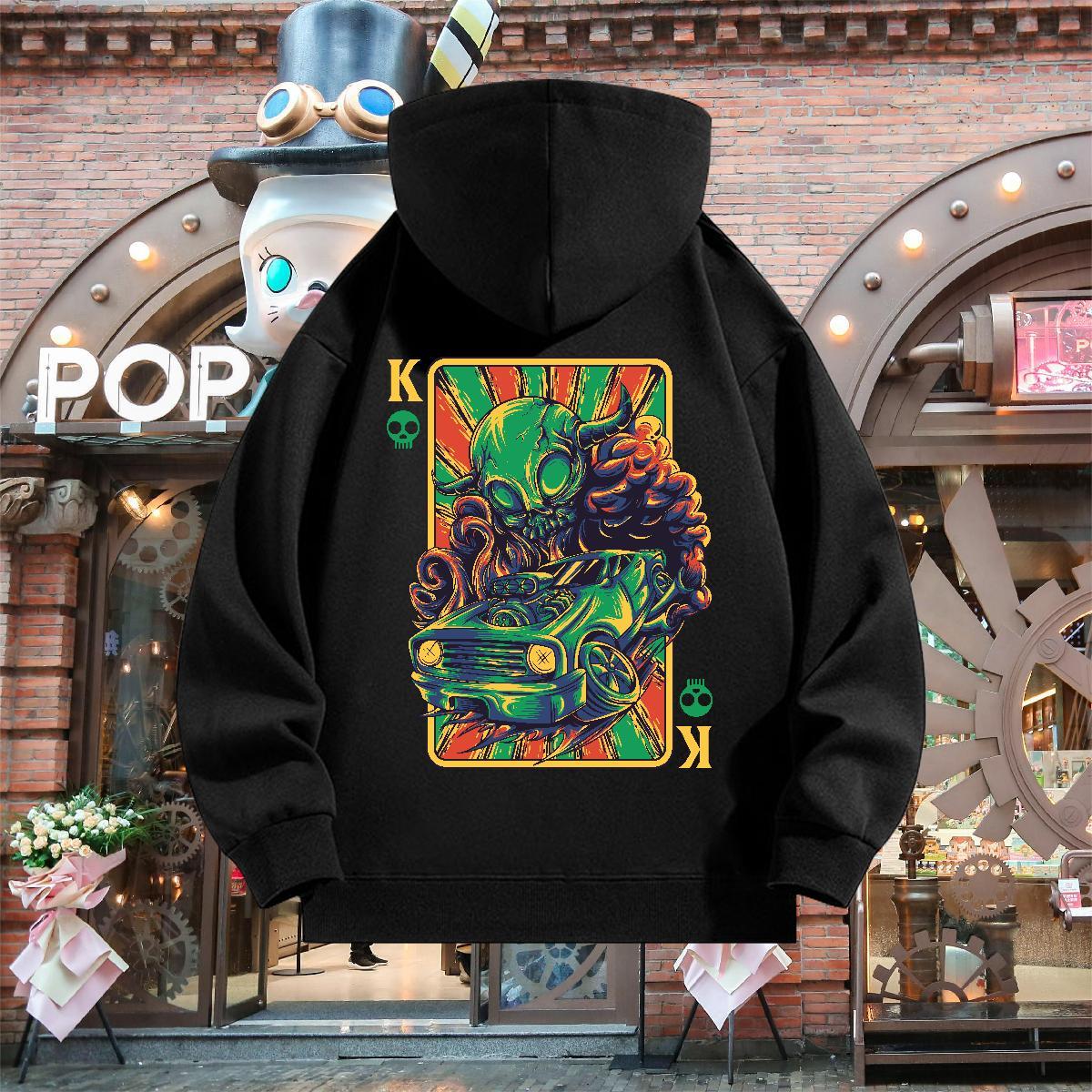 Designer Fashion Hoodie Men Hooded Collar Long Sleeves Wholesale Men Clothes Hoodie DIY Printed Top Hoody Y2K Thick Plush