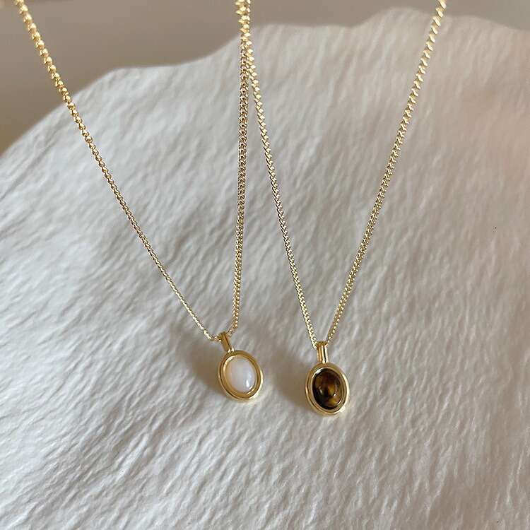 Niche Design Fashion New Personalized Jewelry Hot Zircon Pendant Necklace For Women Simple And Versatile Ladies Birthday Gift Jewelry Wholesale