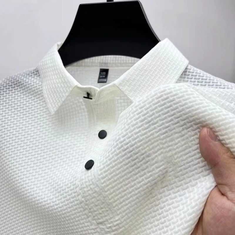 Summer new Slve T-shirt cool breathable business casual sweatshirt W241104