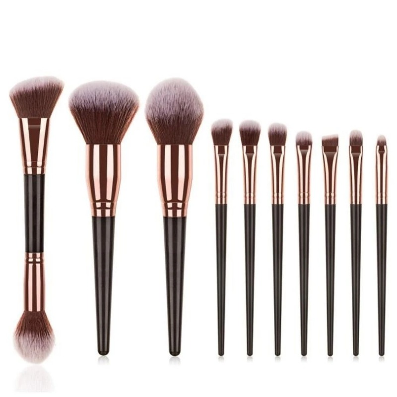 2024 7pcs Professional Makeup Brushes Set Bag Foundation Eyelash Eyebrow Eyeshadow Cosmetic Make Up Tool makeup brush set bag z250527X8IN