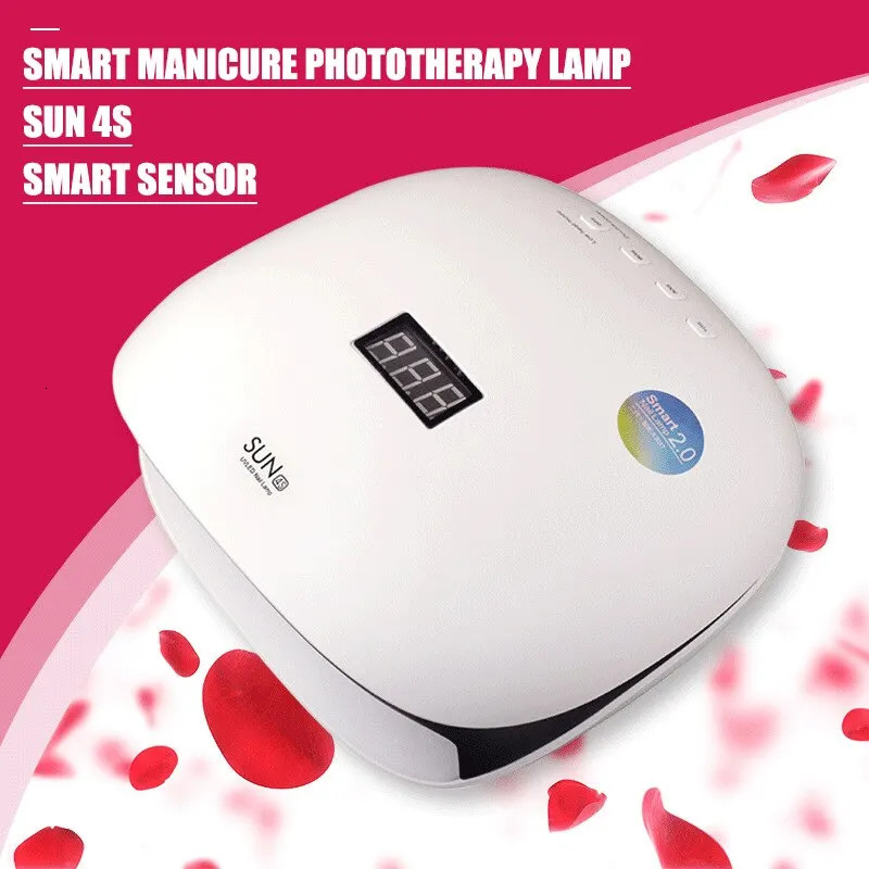 UV LED Nail Lamp For Manicure Gel Polish Nail Drying Lamp With Auto Sensor Fast Curing Nail Dryer UV Lamp For Manicure Salon 241104