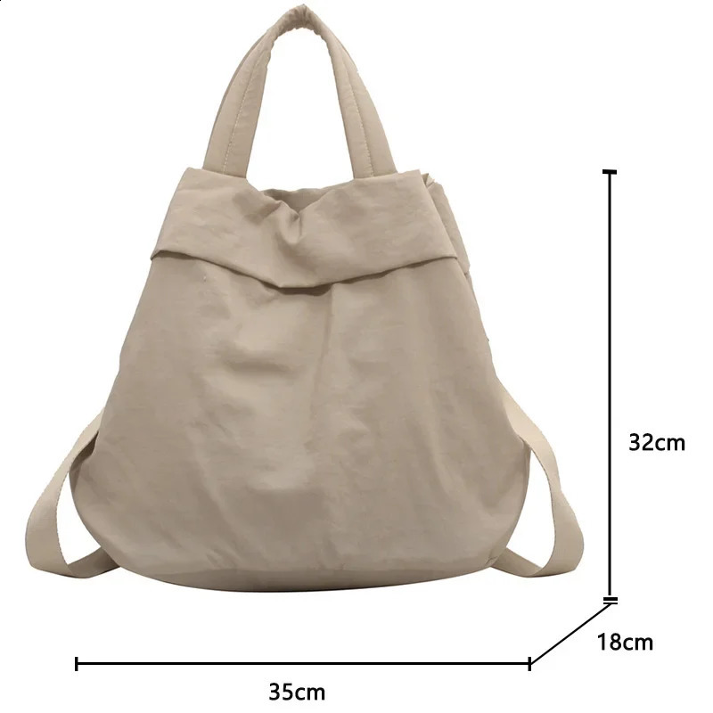 Womens Handbag Nylon High Capacity Handbag Fashion Travel Shoulder Bag Womens Wallet 241105