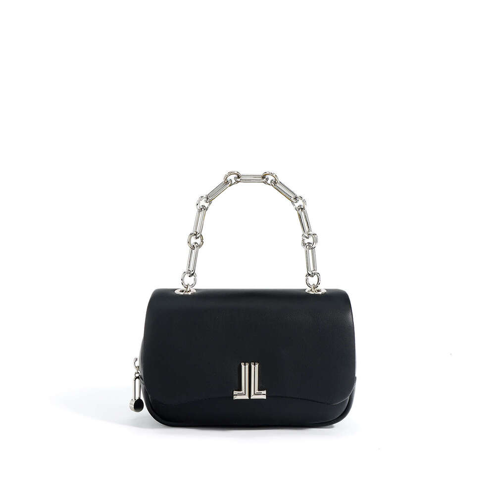 Genuine Leather Design Chain Ladies Purse And Handbags Simple Fashion Shoulder Crossbody Bags For Women