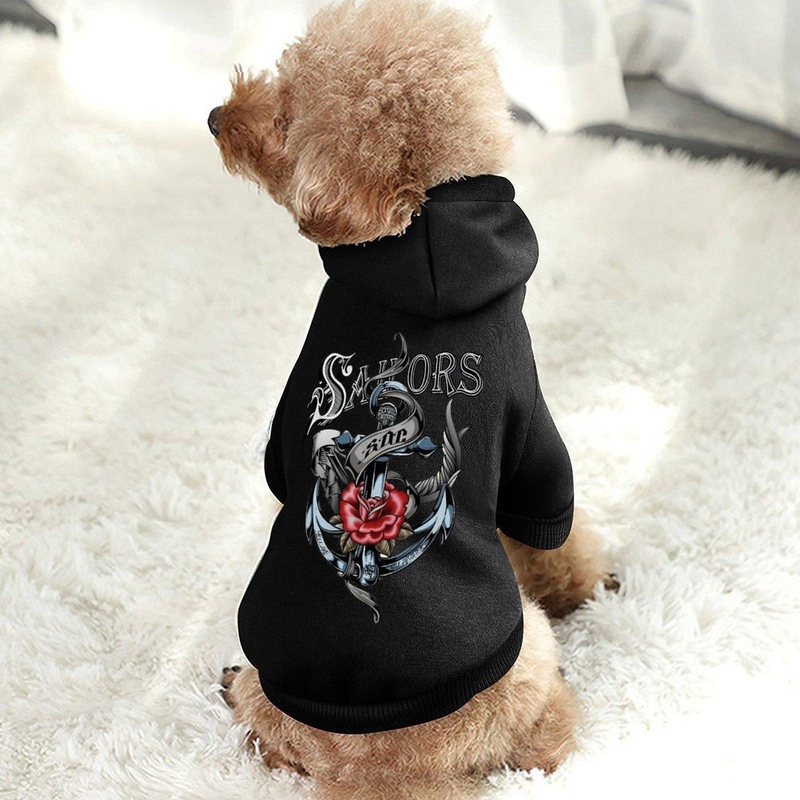 DIY Pet Hoodie Breathable Hooded Neck Everyday Wear Hoodie for Pet Customized Fine Fabrics Designer Top Hoodie