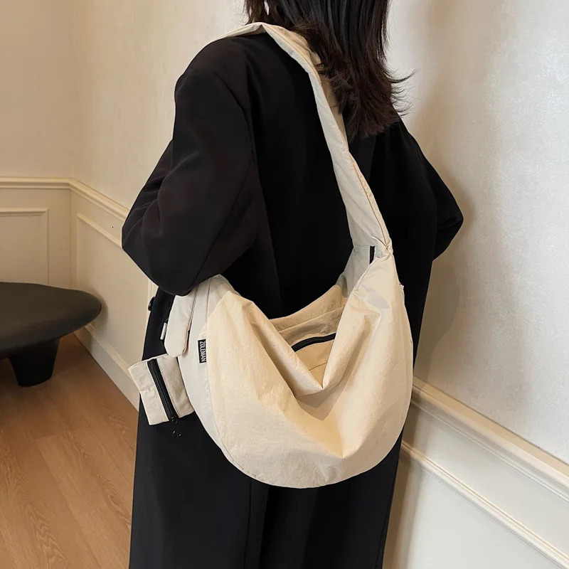 Womens Canvas Handbags - Large Capacity Casual Shoulder Autumn Winter Versatile Crossbody Messenger Bag hot for Women