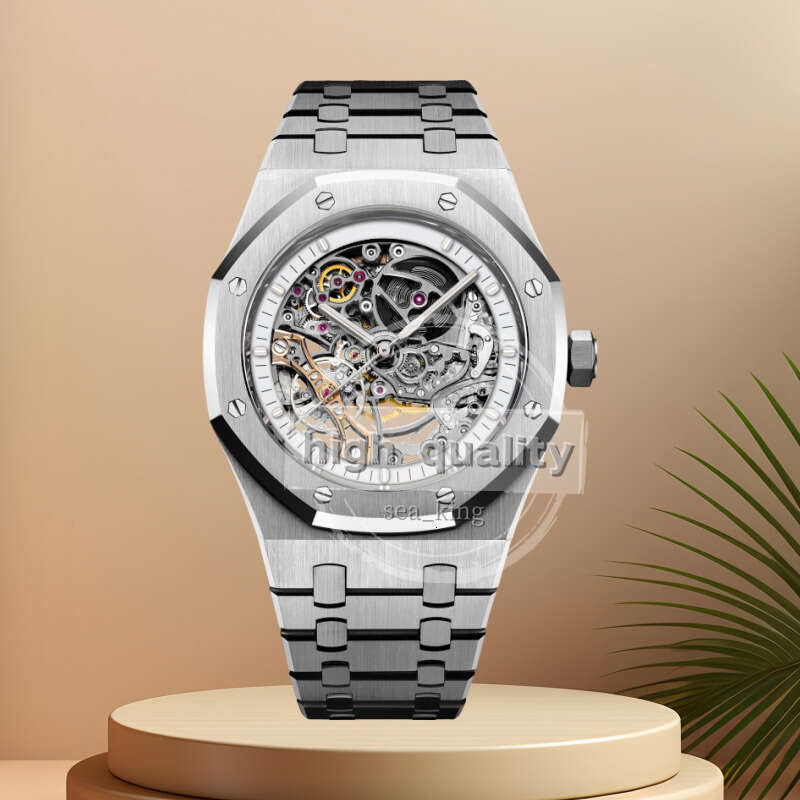 High Quality Audermars Watch Man Watch Automatic Skeleton Watch 24Ss U1 AAA Designer Watch Multifunctional Watches 15407 15510 Wtih Box Superclone c5e