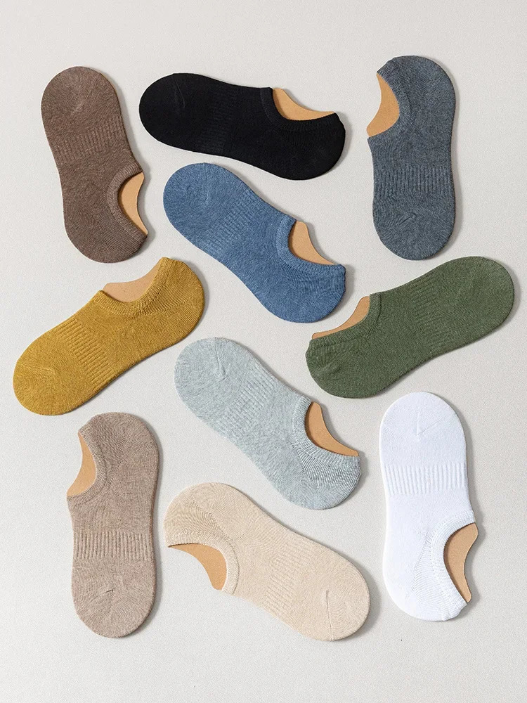 Womens invisible boat socks summer silicone blinds ankle low womens cotton display breathable calcium 241104