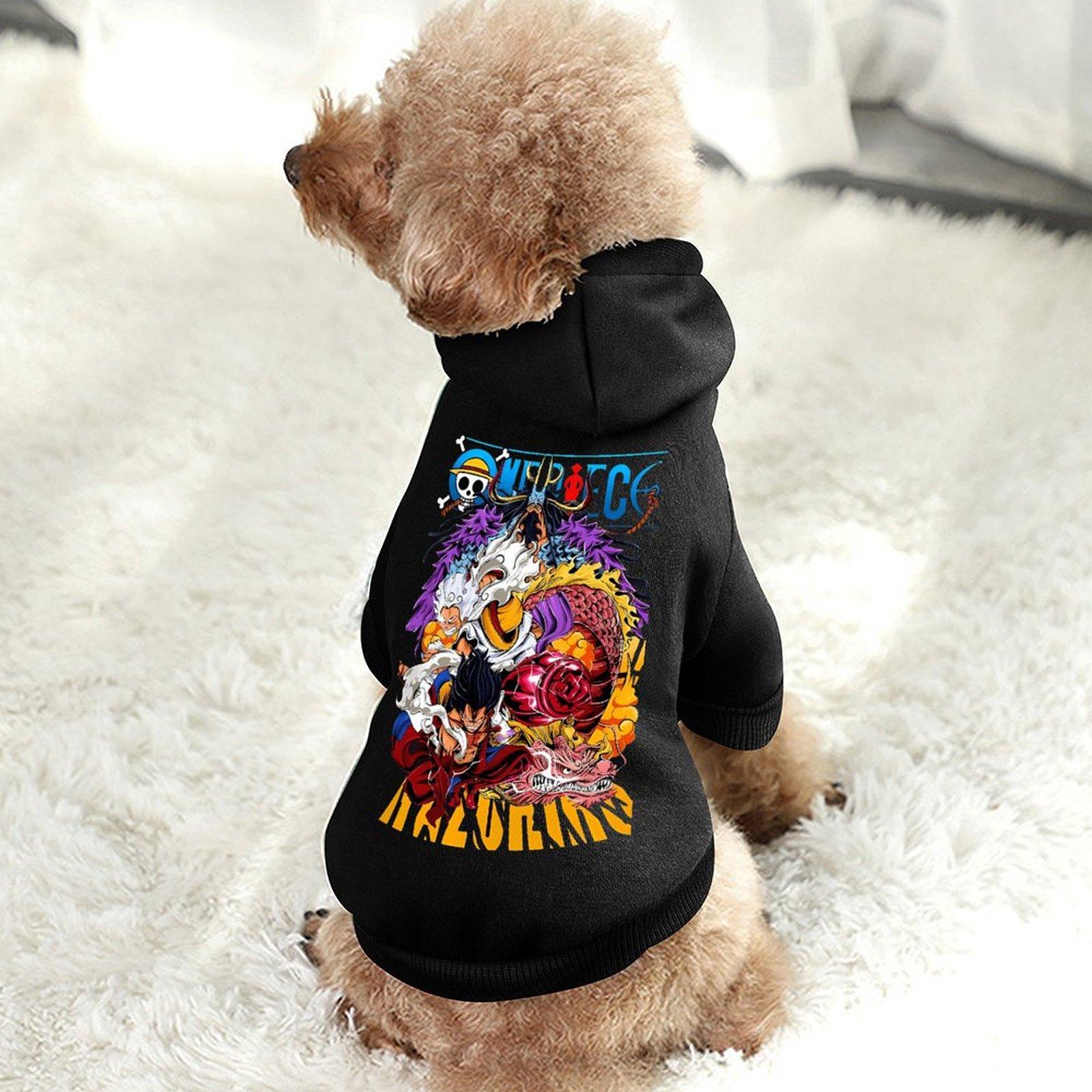Brand Hoodie For Dog Breathable Soft Streetwear Cat Hoodie Customized Anime Micro Elastic Fabrics Loose Fit Top Hoodie