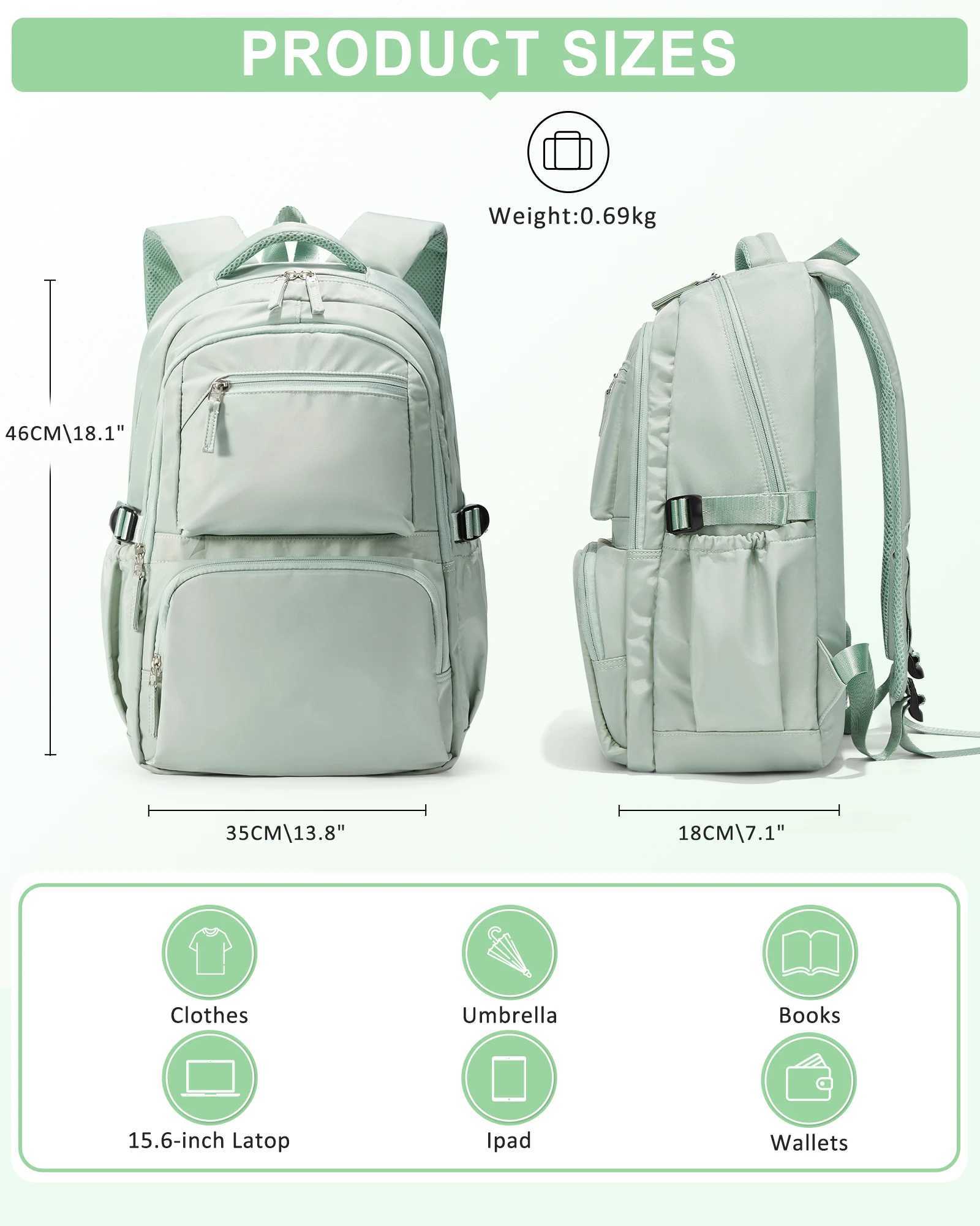 CMM School Backpack for Women Men Bag Boys Girls College Brevite Laptop 241105