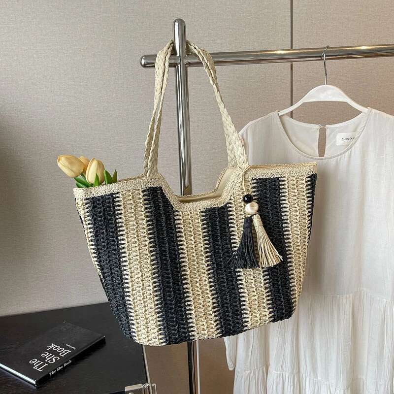 Large Capacity Casual Shoulder Braided 2025 High Quality Bags for Women Interior Compartment Zipper Women's Handbags