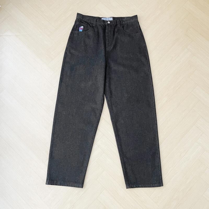 2025 S Fashion Designer Men S Jeans Y K Polar Big Boy Baggy Sell Series Streetwear Embroidery Casual Wide Leg Skate Denim Pants Men Clothing