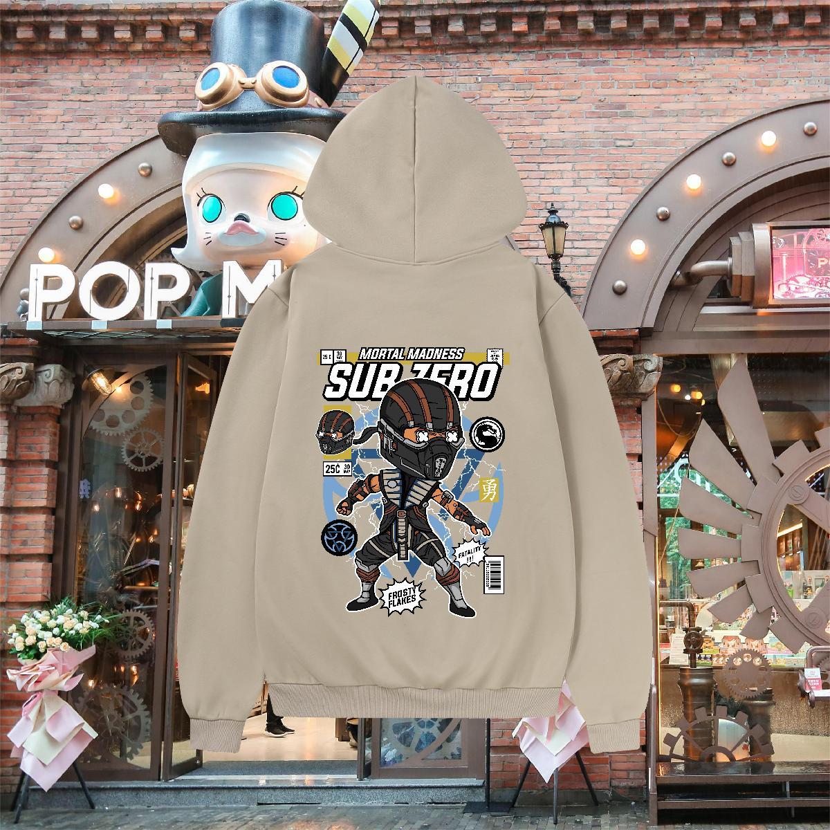 Fashion Designer Unisex Sweatshirts Breathable Hooded Collar Wholesale Men's Hooded Sweatshirt Floral Print Wear Autumn Winter Thick Fleece
