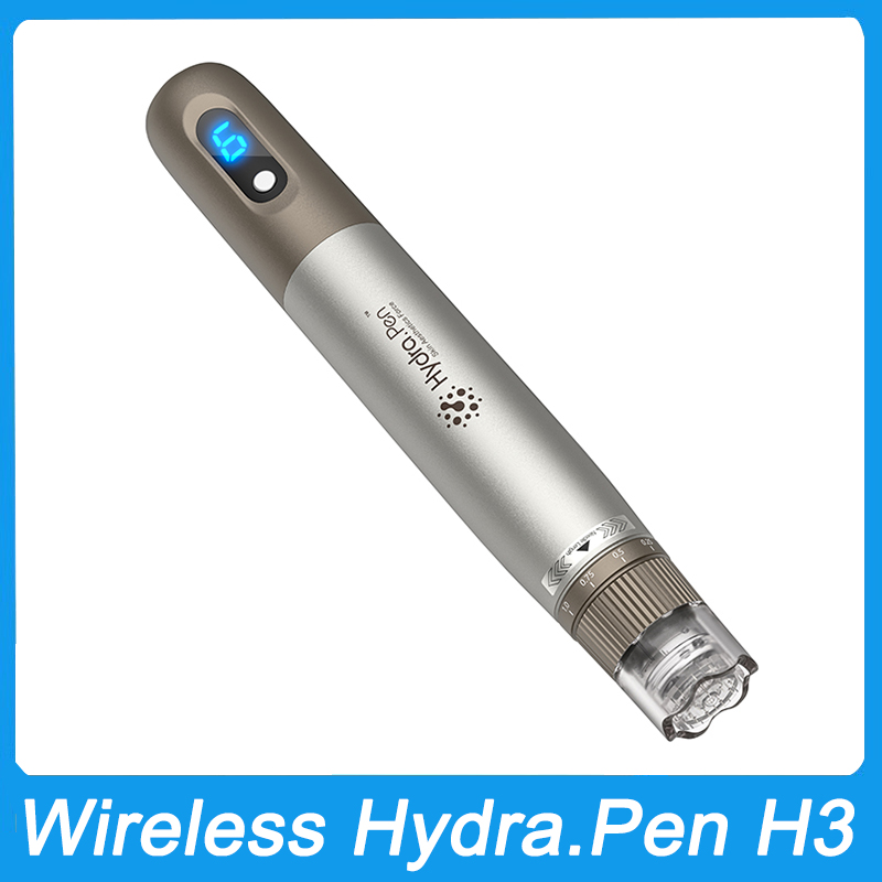 H3 Derma Hydra.Pen Microneedling Dr pen Micro needling For Facial Skin Pen MTS Treatment Serum Applicator Dermapen Meso Therapy Home Use Beauty Care T