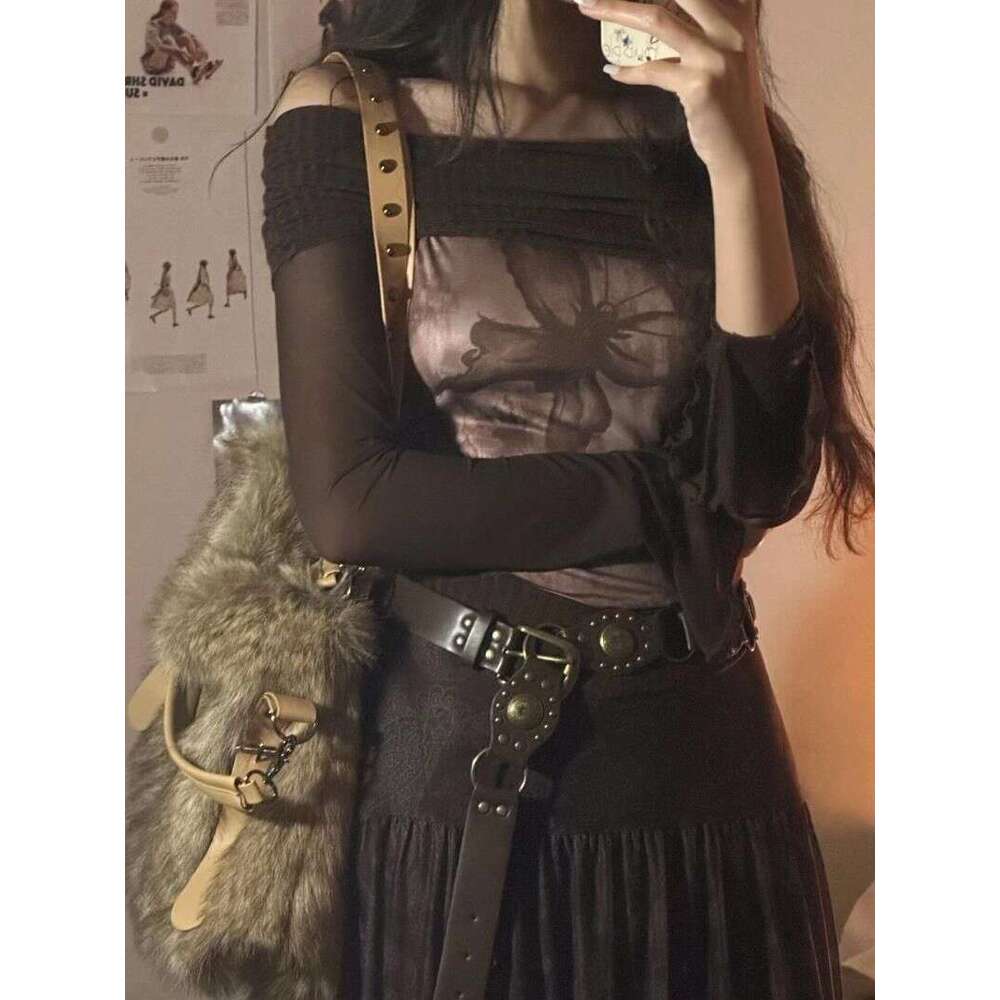 Designer Bag JIAERDI Plush Large Capacity Tote Bag Women Vintage Autumn Winter Fur Soft Khaki Handbag Female Retro Casual Messenger Bag Y2k handbag