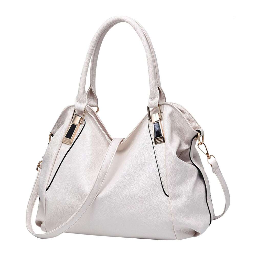 2025 Hot Fashion Soft Leather Handbag Large Capacity One Shoulder Crossbody Bag Women'S Stylish Backpack