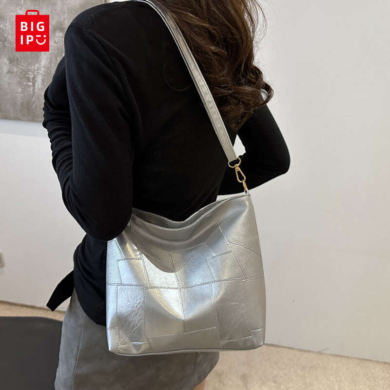 Designer Bag Large Capacity Soft Pu Leather Shoulder Bag, Casual Tote Crossbody Bags For Women, Ladies Handbags For Commuter