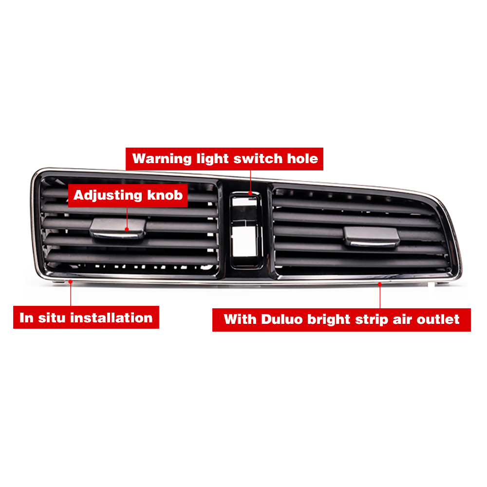 For VW 13-17 new Lavida instrument heating air outlet center console air conditioning outlet assembly