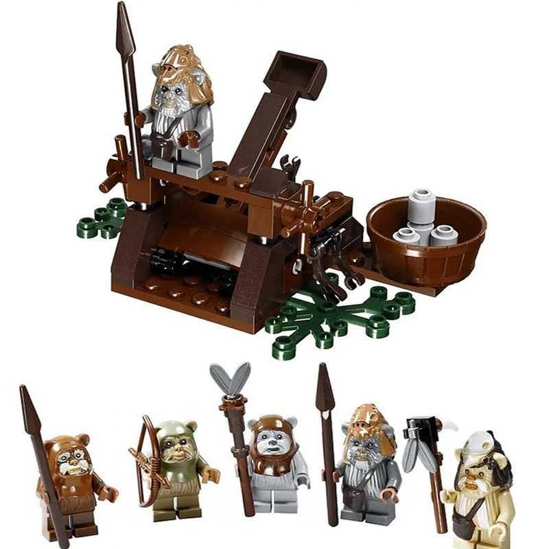 Blocks Hot Toy Ewok Village 1990 PC compatible 10236 Building Model DIY Toy Childrens Boy Birthday Christmas GiftY241105RTNH