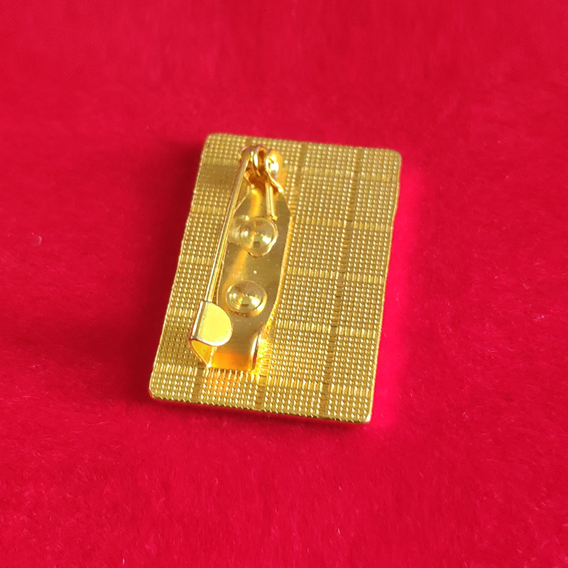 Senegal Flag Brooch Badge Flag Rectangular National Flag Laple Pins