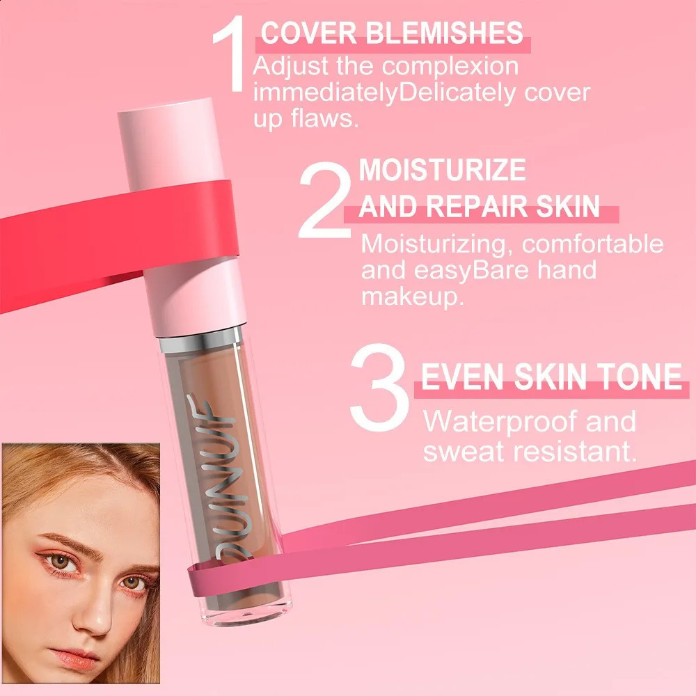 Dark Matte Liquid Contour Stick Natural Shadow Concealer Waterproof Lasting Contouring Wand V-face Shaping Face Outline Bronzer 241105