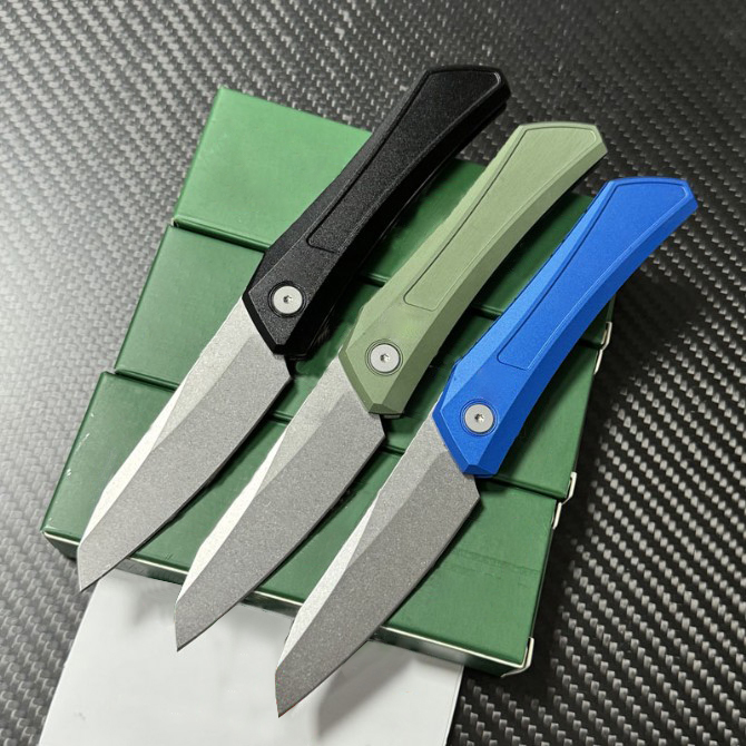 High Quality DS101 Folding Knife CPM-MagnaCut Stone Wash Tanto Blade Aviation Aluminum Handle Outdoor Camping Hiking Fishing EDC Pocket Knives
